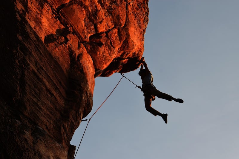 Climbing in Nature